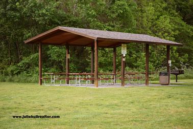 Shade on the Ground, Lake Ann Park