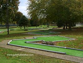 Mini Golf Areas in Metfield Recreation Complex