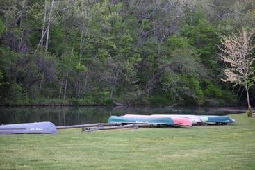 Lake Ann with Trees on the Bank