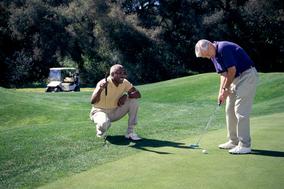 Golfers in Action at Kingswood Golf Course