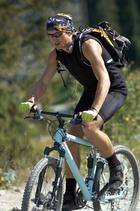 A Young Mountain Biker