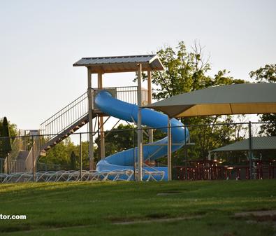 Waterslide at Metfield Recreation Complex