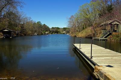 Deck on the Lake Windsor, Two Resting Homes